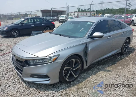 2018 Honda Accord Sport from USA, damaged, VIN 1HGCV1F3XJA192420